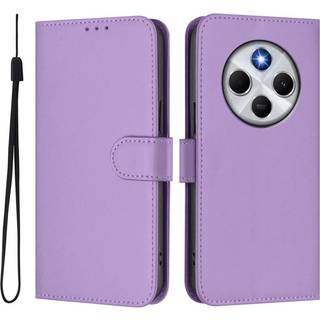 Xiaomi Redmi 14C - EIDERWOOD Kunstlæder Flip Cover m. Kortholder & Ståfunktion - Lilla