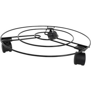 Home>it Pot trolley round galvanized black