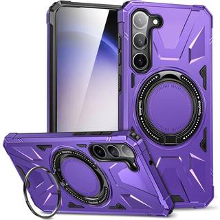 EIDERWOOD Samsung Galaxy S25+ / S24+ (Plus) Håndværkercover med Kickstand og Magsafe Understøttelse - Lilla