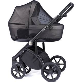 Nordbaby Universal -insektsnet til barnevogn, sort