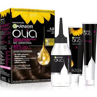 Garnier Olia Big Kit Permanent hårfarve Skygge 4.0 Ciemny Brąz 1 stk. - 1 stk.
