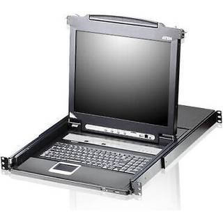 ATEN 8 Port 17" LCD KVMP Switch