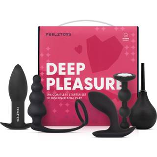 FeelzToys Deep Pleasure - Sexlegetøj Sæt til Analsex