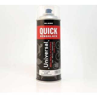Quick Bengalack Klarlak Spray, Silkemat/Blank - 400 ML - Spraymaling