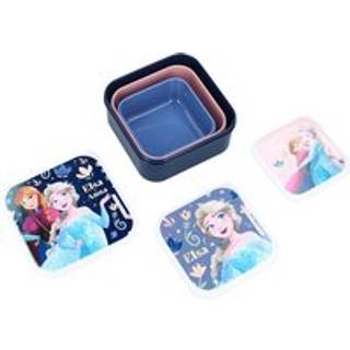 Disney Frozen 3 in 1 Madkasse Fresh Bites, Blå