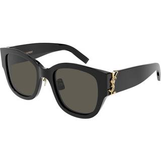 SAINT LAURENT Kvinde SL M95/K 001 Solbriller Acetat Sort Grå Cat Eye
