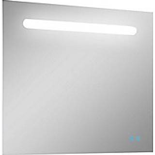 IMAGE Spejl 80 cm LED højde 70 cm med 2 stk USB stik og Anti dug