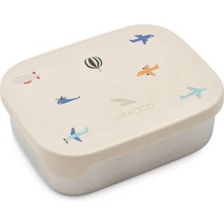 Liewood Arthur stainless steel lunch boxes - Aviator / Ecru