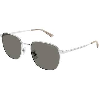 Montblanc Mand MB0265S 002 Solbriller Metal Sølv Grå Firkantet