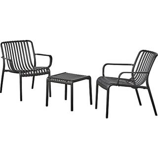 Messina loungebord - Sort