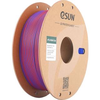 eSUN PLA Mat Dual 1.75 mm 1 kg - Rød Blå