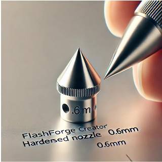 FlashForge Creator3 Hardened Nozzle 0.6mm