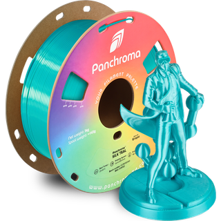 Polymaker - Panchroma™ PLA - Silk Teal - 1.75mm - 1kg