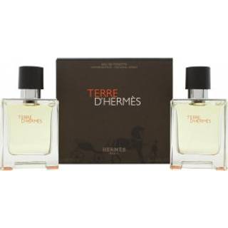 Hermès Terre d'Hermès gavesæt 100ml EDT + 15ml EDT + 40ml Shower Gel