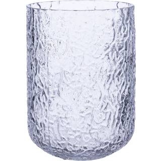 Ernst Vase Med Mønstret 18 Cm - Vaser Glas Klar - 364318