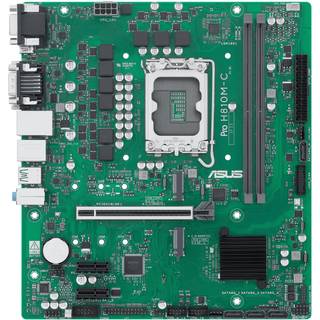 ASUS PRO H810M-C-CSM Bundkort - Intel H810 - Intel LGA1851 socket - DDR5 RAM - Micro-ATX