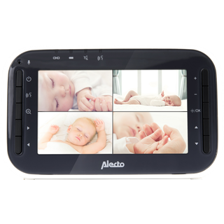 Alecto Video babymonitor with 4,3'' colour display DVM200M Babyalarm med skærm