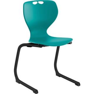 Stol Tarris Junior, turkis sæde med sort C-stel
