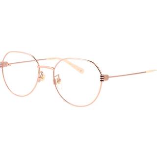 Gucci Kvinde Gucci GG1675OK 004 Optiske stel Metal Guld Transparent Rund