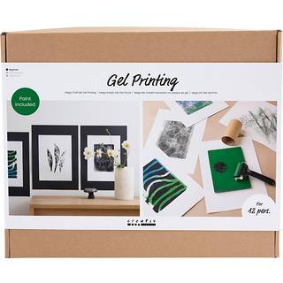 Mega DIY Mix Gel Print - Kreative Farvede Prints