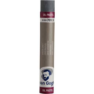V Gogh oil pastel Green Grey