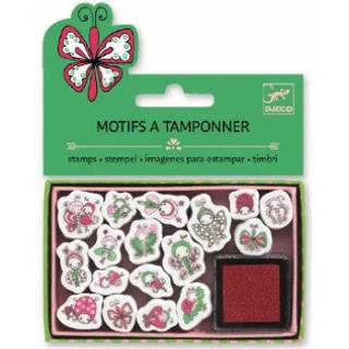 Djeco stempelsæt sommerfugle