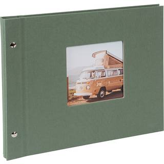 goldbuch Screw album Bella Vista 30x25 40 black pages Artichoke
