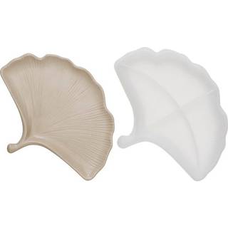 Silikoneform støbeform til Jesmonite, beton, gips m.m. Blad 18×14 cm