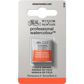 Watercolour proff. 1/2 pan Field's Orange 418
