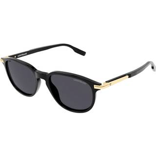 Montblanc Mand MB0276S 001 Solbriller Acetat Sort Grå Firkantet