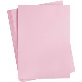 A2 Karton 180g Lys Pink - 100 Ark til Kreativitet