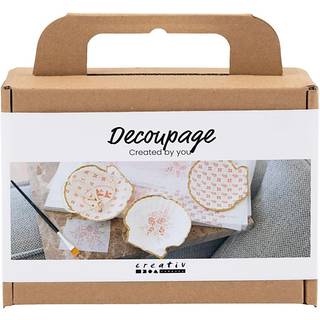 Creativ Company decoupage-sæt - muslingeskaller (På lager i varehus)