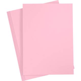 Lys Pink A4 Karton 180g - 20 Ark i Pakke