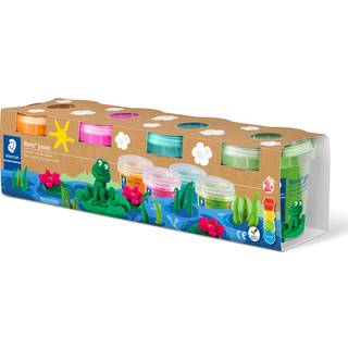 Staedtler Noris Junior Modellervoks | 4 neonfarver