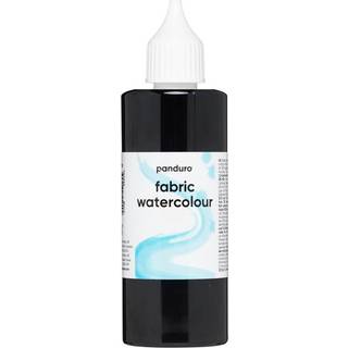 Fabric Watercolour 85 ml – sort tekstilfarve akvarel