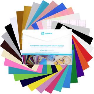 LOKLIK - Permanent Vinyl Material Bundle - A4