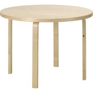 Artek 90a Bord 100 Cm - Spisebord & Barbord Birk Wild Birch - 28301780
