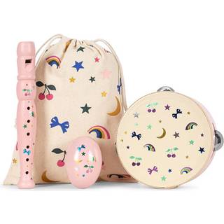 Konges Sløjd Lille sæt m musikinstrumenter Rainbow twinkle