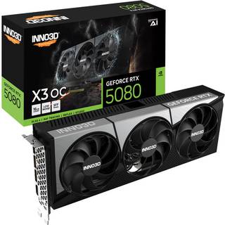 INNO3D GeForce RTX 5080 X3 OC 16GB GDDR7 256-bit 3xDP+HDMI