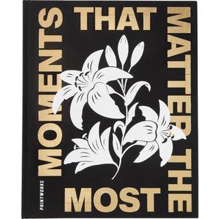 Printworks - Photo Album - Moments that Matters the Most, Black - Bøger