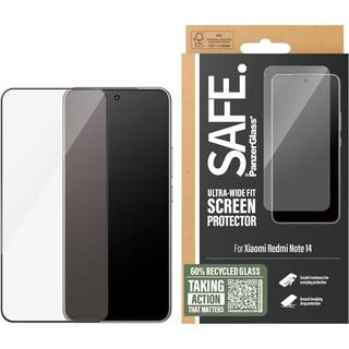 Xiaomi Redmi Note 14 (4G) - SAFE by PanzerGlass Ultra-Wide Fit Skærmbeskyttelsesglas - Gennemsigtig