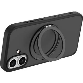 Lippa MagSafe 360 roterende iPhone 16 Cover, Sort