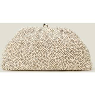 Accessorize Accessorize Pearl Embellished Cloud Clutch Bag