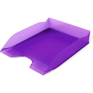 Durable Brevbakke basic a4 stabelbar klar lilla