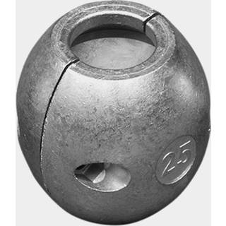 Zinkanode Tecnoseal, til aksel, Ø25 mm/Ø58 mm, lang