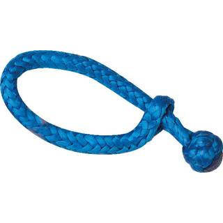 Soft sjækkel Robline Ocean Medium, Dyneema SK78, blå, Ø8 mm (fremstillet af Ø4 mm line), 90 mm, 2000 kg