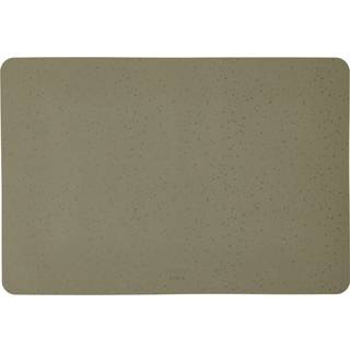 OYOY Koko Dog Bowl Mat Olive