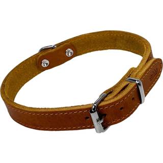 Halsbånd TABIL - 45 cm (35-40 cm), 18 mm - Cognac