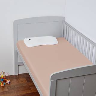 Panda London Panda London Vintage Pink Panda Kids Bamboo Viscose Set of Two Fitted Cotbed Sheets