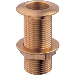 Gevind skroggennemføring Guidi Thru-Hull, bronze, kuplet, 3/4" G (BSP)